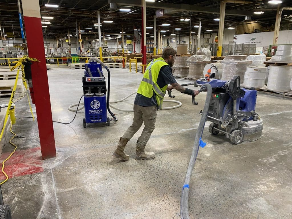 Industrial Concrete Grinding: Professional and Efficient Service for Large-Scale Projects